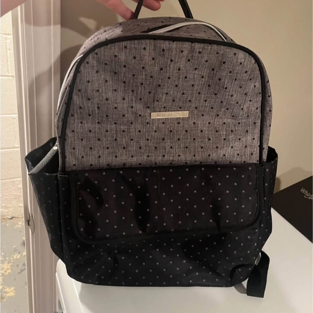 Gray and Black Minimalist Backpacks with Modern Design
